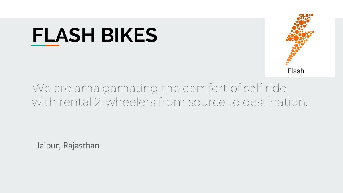 Flash Bikes origin deck, slide 2